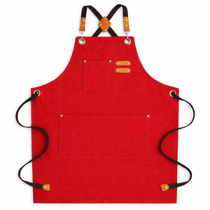 Delantal de Cocina y Limpieza para Salón, Delantal de Lona Resistente al Agua sin Mangas, Delantal Moderno para Mujer - Product Image 2