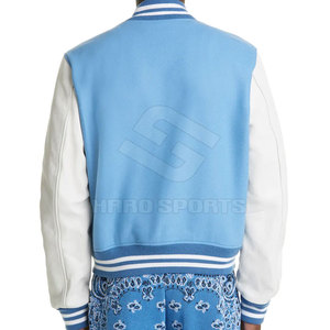 Chaqueta con letras personalizada Chaqueta con letras de manga larga Chaqueta con letras de alta calidad para la venta - Product Image 3