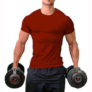 Camisetas de alta calidad con impresión personalizada, camiseta a granel para hombre, camiseta lisa en blanco, camiseta con logotipo impreso, camiseta personalizada de manga corta para gimnasio - Product Image 6