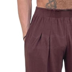 Pantalones Casuales de Talle Grande para Hombre, de Cintura Alta, Rectos, de Algodón, Holgados, con Cintura Elástica para Uso en Exteriores, Servicio OEM - Product Image 6