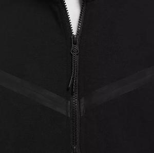 Sudadera con capucha con cremallera para gimnasio para hombre de gran calidad, color negro sólido con diseño personalizado, manga larga, cremallera y bolsillos, diseño de patrón 3D - Product Image 3