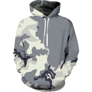 Sudaderas con capucha de camuflaje multicolor con estampado 3D para hombre, jerséis con patrón geométrico colorido, sudaderas con capucha informales, Tops sueltos de manga larga - Product Image 5