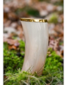 India Bulk Quantity Natural Horn <b>Cup</b> with Smooth Finish for Home Parties BBQ Nights & <b>Personal</b> Use for Wine Glass - Product Image 5