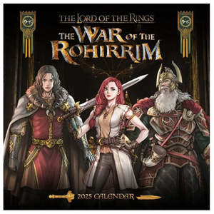 2025 War of the Rohirrim Printing Paper <b>Calendar</b> - Product Image 1