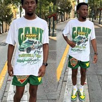 Short en maille pour homme en coton pour le basket-ball personnalisé sublimé ensembles de t-shirts shorts pour homme en maille pour l'été de natation