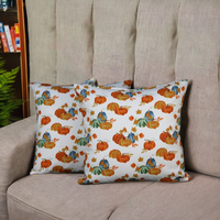Coussins de canapé carrés personnalisables en coton 100% tissé, écologiques et modernes, pour une utilisation à la maison et en extérieur