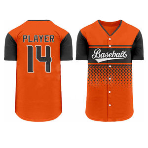 Uniforme de Béisbol de Práctica de Venta Directa de Fábrica, Nuevo Uniforme de Béisbol con Impresión Personalizada OEM para Hombre - Product Image 2