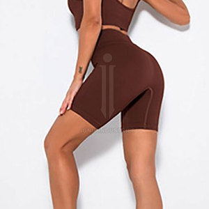 Shorts de gymnastique décontractés pour femmes Shorts de gymnastique confortables à la mode pour femmes fabriqués en usine Concevez votre propre logo - Product Image 3