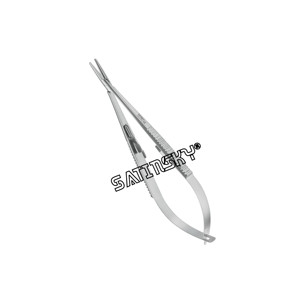 ที่ใส่เข็มขนาดเล็กทำจากไทเทเนียม15ซม. อุปกรณ์จักษุวิทยาเครื่องมือสเตนเลสผลิตจาก420 - Product Image 2