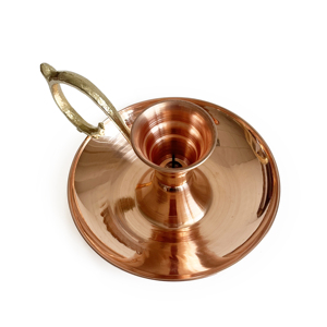 Shark Anatolia Handmade Copper <b>Candle</b> <b>Stick</b> Holder Home Decoration Christmas Romantic Look 10 cm - Product Image 4