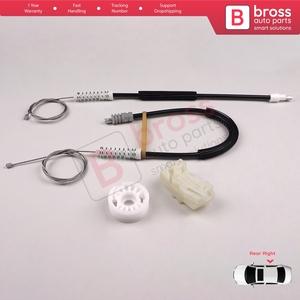Kit de réparation de lève-vitre arrière droit BWR537 pour 607 9D 9U 1999-2010 9224A0 - Product Image 4