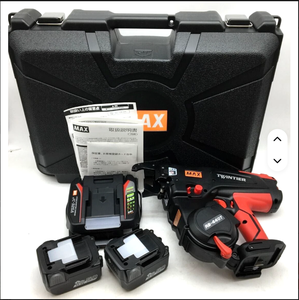 Máquina Atadora de Varillas de Refuerzo Inalámbrica H&S MAX RB-440T-B2C TWINTIER con Baterías y 2 Cargadores, Nueva - Product Image 1