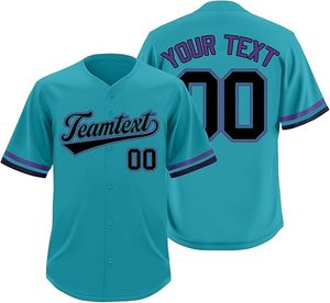 OEM Custom Made Sublimation Digital Print Stitched Breathable <b>Baseball</b> Jersey Custom Team Sportswear Apparel - Product Image 1