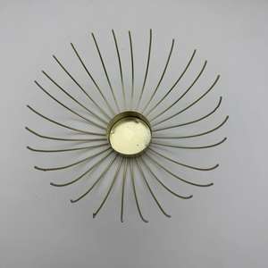 Bougeoir en métal artisanal de style nordique, écologique et durable pour la décoration de la maison, la Saint-Valentin, Pâques, anniversaire, fabrication - Product Image 1