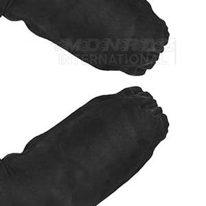 Manchons et protège-bras en cuir de vachette fendu pour le soudage, durables, résistants au feu, respirants, antidérapants, personnalisables, industriels - Product Image 5