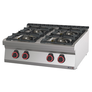 Cuisinière à gaz HP 80 à 4 brûleurs de qualité supérieure pour cuisines domestiques - Product Image 1