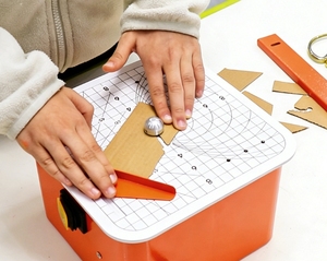 Coupe-carton pour enfants, kit d'outils de construction en carton sûr pour le bricolage, jouet éducatif pour projets créatifs, modèles 3D - Product Image 3