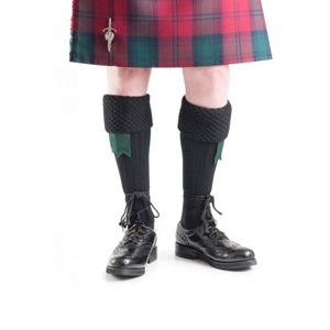 Calcetines Altos Premium Obexa Estilo Kilt Escocés Hechos en Pakistán para Vestimenta Highland y Uso en Desfiles - Product Image 1