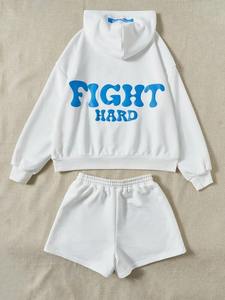 ชุดวอร์มพิมพ์ลายพัฟสำหรับผู้หญิงพิมพ์ลายได้ตามที่ต้องการ - Product Image 5