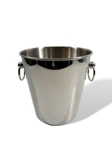 Seau à glace en acier fabriqué à la main de nouvelle conception de style Fournisseur de seau à glace en métal de conception faite à la main en acier inoxydable - Product Image 4