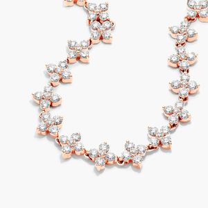 Bracelet tennis en moissanite de 8 pouces, argent 925 et finition or 10 carats, bijoux glacés haut de gamme pour tous les genres, cadeau de mode parfait - Product Image 1