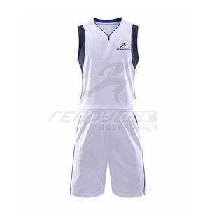 Impression de logo personnalisé de haute qualité Nouveau design Vêtements de sport Uniformes de basket-ball en polyester - Product Image 1