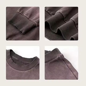 Sweatshirts pour hommes de qualité supérieure, vente en gros, fabrication sur mesure, élégants, confortables, sweat-shirts tendance pour hommes - Product Image 4