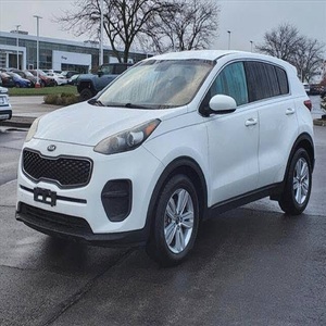 2017 Kia Sportage LX Turbo SUV utilisé boîte de vitesses manuelle/automatique sièges en cuir arrière en alliage d'aluminium R17 hybride gaz/électrique - Product Image 1