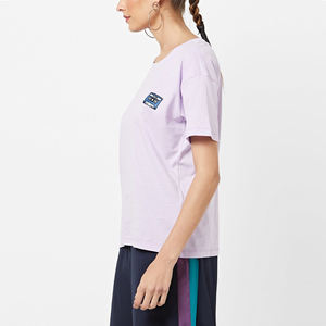 T-shirts décontractés pour femmes coupe ajustée prix de gros t-shirts pour femmes t-shirts respirants et confortables nouveau design pour femmes - Product Image 3