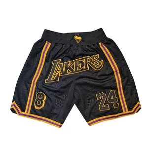 Custom High Quality Double <b>Layer</b> Casual Breathable Basketball Mesh Shorts for Mens with Custom Design - Product Image 4