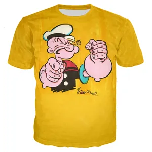 T-shirts pour hommes de qualité supérieure en gros coupe ample à manches courtes décontracté sport hauts à la mode tissu tricoté respirant - Product Image 5