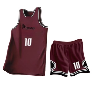 Ensemble de maillot de basket-ball de haute qualité en gros, ensemble de débardeur et de short, vêtements de basket-ball en deux pièces, uniforme pour hommes - Product Image 4