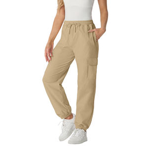 Pantalons de sport personnalisés pour femmes Pantalons de jogging Prix de gros Pantalons d'entraînement personnalisés nouveau style pour femmes Surdimensionnés 2025 - Product Image 4