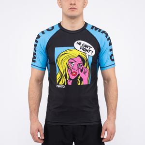Camiseta de Compresión de Manga Corta para Artes Marciales Mixtas MANTO, Camiseta de Entrenamiento de Poliéster que Absorbe la Humedad para Hombre - Product Image 3