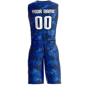 ชุดบาสเก็ตบอลสำหรับผู้ใหญ่ชุดบาสเก็ตบอลชุดบาสเก็ตบอลกางเกงขาสั้นและเสื้อเจอร์ซีย์พิมพ์โลโก้ได้ตามต้องการ - Product Image 3