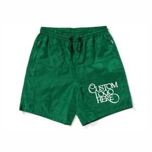 Poches zippées légères Short rouge en nylon pour hommes Polyester cordon 7 pouces Short de sport hommes maillot de bain - Product Image 5