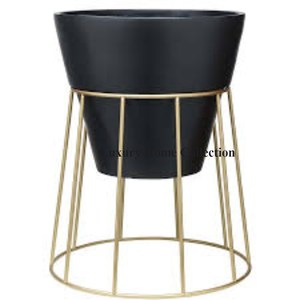 Juego de 2 diseños diferentes, decoración de suelo hecha a mano, exhibición de flores, Color y tamaño personalizados, venta al por mayor, macetas y jardineras - Product Image 3