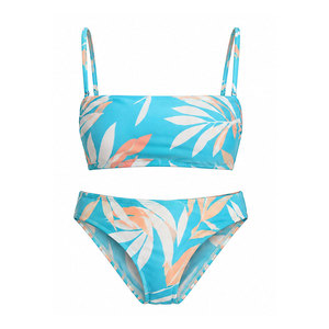 Conjunto de Bikini de Dos Piezas Personalizado para Mujer, Traje de Baño Moderno con Corte Alto, Tela Elástica Cómoda, Ropa para Vacaciones en la Playa o Resort - Product Image 1