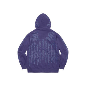 Pull-over de créateur surdimensionné personnalisé de haute qualité Sweats à capuche en strass Streetwear Sweat à capuche respirant pour hommes - Product Image 2