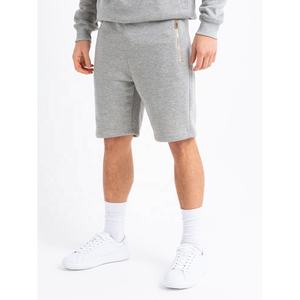 Vente en gros Ensemble de jogging 2 pièces léger pour hommes Ensemble t-shirt et short à manches courtes unisexe bicolore respirant et surdimensionné pour l'été - Product Image 5