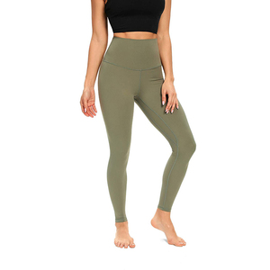 Leggings de Yoga para Mujer, Último Modelo en Oferta, Cintura Elástica, Color Sólido, Alta Calidad, Transpirables, de Secado Rápido, Spandex/Poliéster, Cómodos - Product Image 5