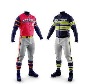 Uniforme de baseball avec impression de logo personnalisé pour Offre Spéciale jeunes Meilleur design Vêtements de sport en polyester léger Short en jersey à manches courtes - Product Image 4