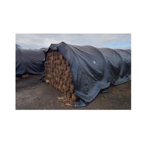 Bâche de protection extérieure en HDPE pour briquettes de biomasse, résistante à l'humidité, longue durée de vie, pour le stockage et le transport - Product Image 1