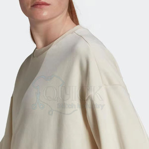 เสื้อสเวตเตอร์ขนแกะเชอร์ปาสำหรับผู้หญิงใส่ให้ความอบอุ่นในฤดูหนาวกันรอยยับเป็นมิตรต่อสิ่งแวดล้อมระบายอากาศได้โลโก้ด้านหน้า - Product Image 3