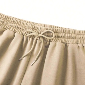Shorts de yoga pour femmes, prix imbattable, pour l'été, taille élastique, mi-haute, ample, doux, respirant, en molleton, style décontracté, imprimé - Product Image 5