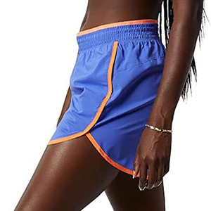 Nouveaux shorts de sport taille haute respirants en Spandex/Nylon pour femmes, idéaux pour la musculation, taille XS, motif uni, vente en gros sur mesure - Product Image 2