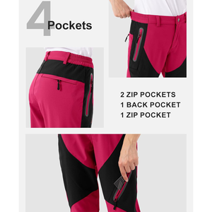 OEM กางเกงคาร์โก้เอวสูงสำหรับผู้หญิงทรงหลวมมีกระเป๋าหลายขนาดพิเศษเชือกผูกผ้าอ๊อกซ์ฟอร์ด - Product Image 5