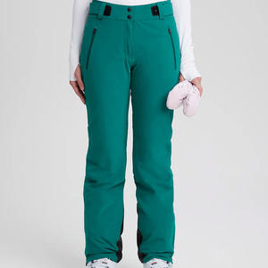 ชุดเล่นสกีสีขาวกันน้ำสำหรับผู้ชายเสื้อผ้ากันหิมะสำหรับฤดูหนาวกางเกงสโนว์บอร์ด - Product Image 1