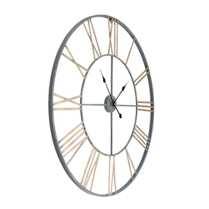 Horloge murale de luxe, décoration de la maison, style design, salon, horloge murale en métal personnalisée pour le bureau et les ornements de la maison - Product Image 3