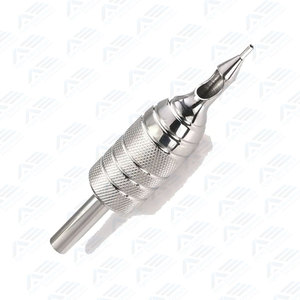 Máquina de Tatuaje Manual de Acero Inoxidable, Agujas Desechables, Ligeras, Esterilizadas, Seguras y Personalizables, Equipo de Tatuaje y Belleza - Product Image 6